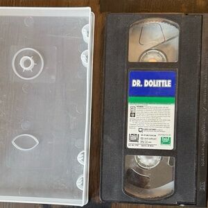 Dr. Dolittle VHS Tape with Case